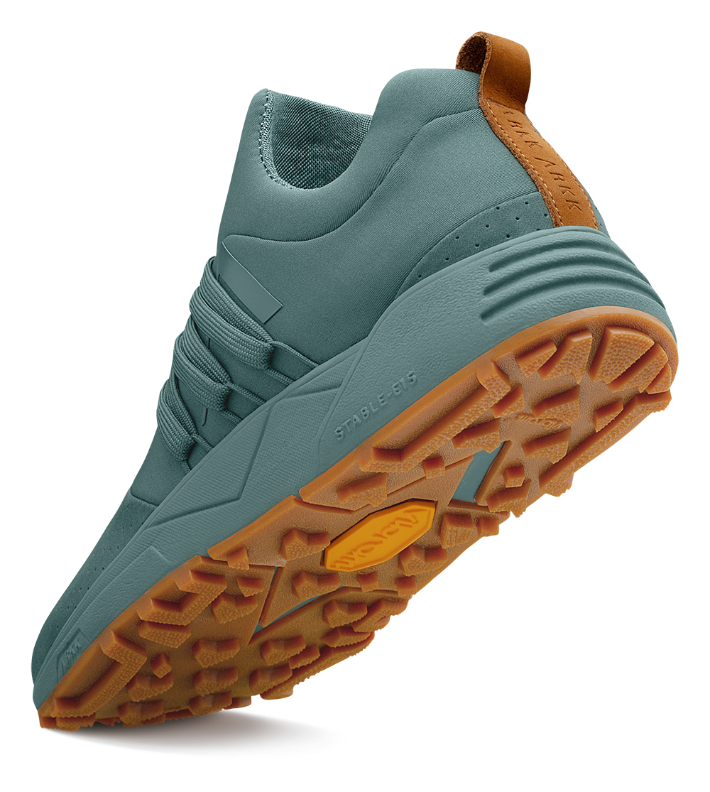 ARKK Collection Raven Nubuck S-E15 Vibram | Silver Pine Brown Gum | Men Raven